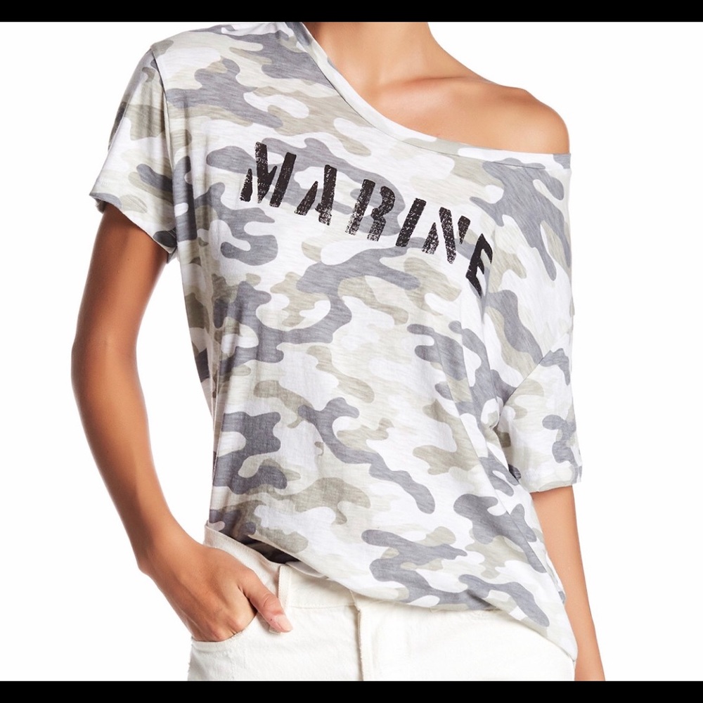 Sundry Marine Camo Tee